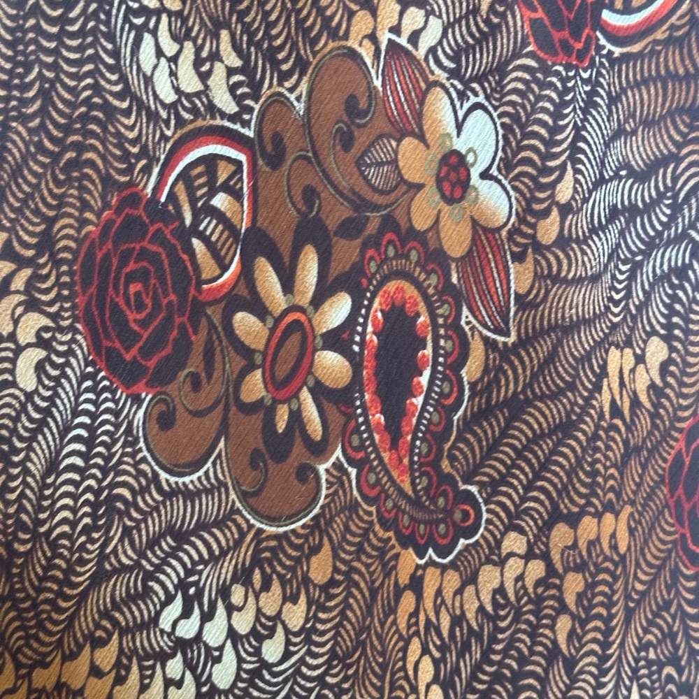 Elementz Sleeveless Maxi Dress - Large, Earthy Floral Pattern - Picture 5 of 6